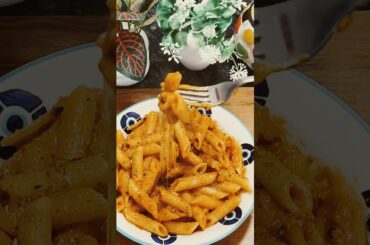 cheesy Creamy red sauce pasta #food #cooking #recipe