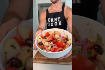 DELICIOUS ITALIAN POTATO & TOMATO SALAD!!!