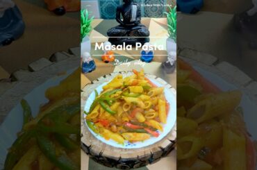 Street Style Masala Pasta | How to make masala pasta recipe | 15 minutes recipe | Easy Recipe #food