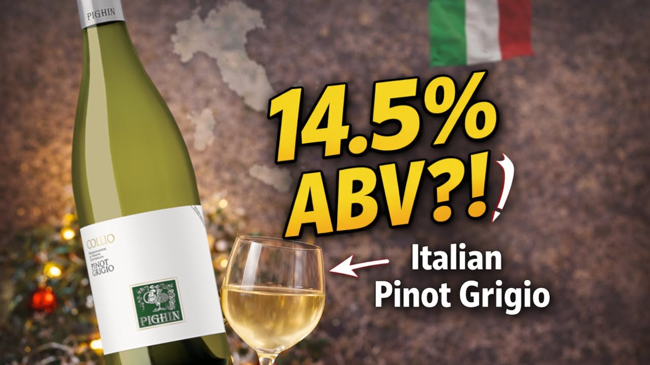 Pighin Collio Pinot Grigio 2024 | Not Your Average Italian Pino Grigio! Pighin Collio Pinot Grigio 2024 | Not Your Average Italian Pino Grigio!