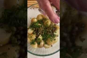 Tuna and Potato Salad (Insalata di Patate e Tonno) #recipes #italian