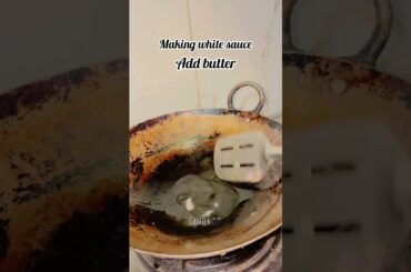 #viralvideo #food #waheguruji #viralshorts #whitesaucepasta #viral special pasta for her whitesauce