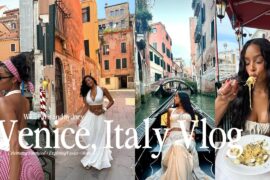ITALY TRAVEL VLOG | Exploring Venezia + 48hrs in Italy + Trying Authentic Italian Food + More