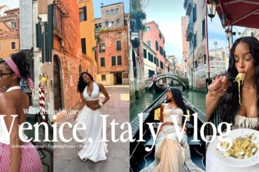 ITALY TRAVEL VLOG | Exploring Venezia + 48hrs in Italy + Trying Authentic Italian Food + More