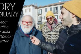 Dry January - We asked random people in Alba, Italy, how they feel about it