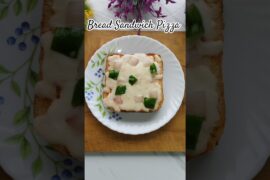 Bread Sandwich Pizza Recipe |#viral #food#baconpizza #pizza#recipe #breadpizza#bread#cheese