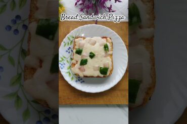 Bread Sandwich Pizza Recipe |#viral #food#baconpizza #pizza#recipe #breadpizza#bread#cheese