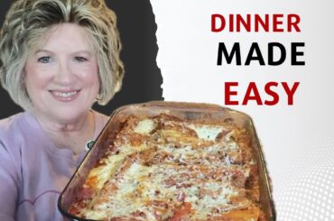 No-Boil Manicotti That Melts in Your Mouth | Easy Italian Dinner