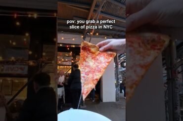 Joe's Pizza in FiDi is it #nyc #nycfood #foodtok #pizza #citylife #streetfood #newyorkpizza