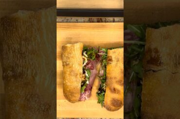 Italian Deli Sandwich on Ficille Bread! #shorts #sandwich #food