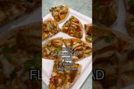 Easy Taco Flatbread Pizza 6 WW Points
