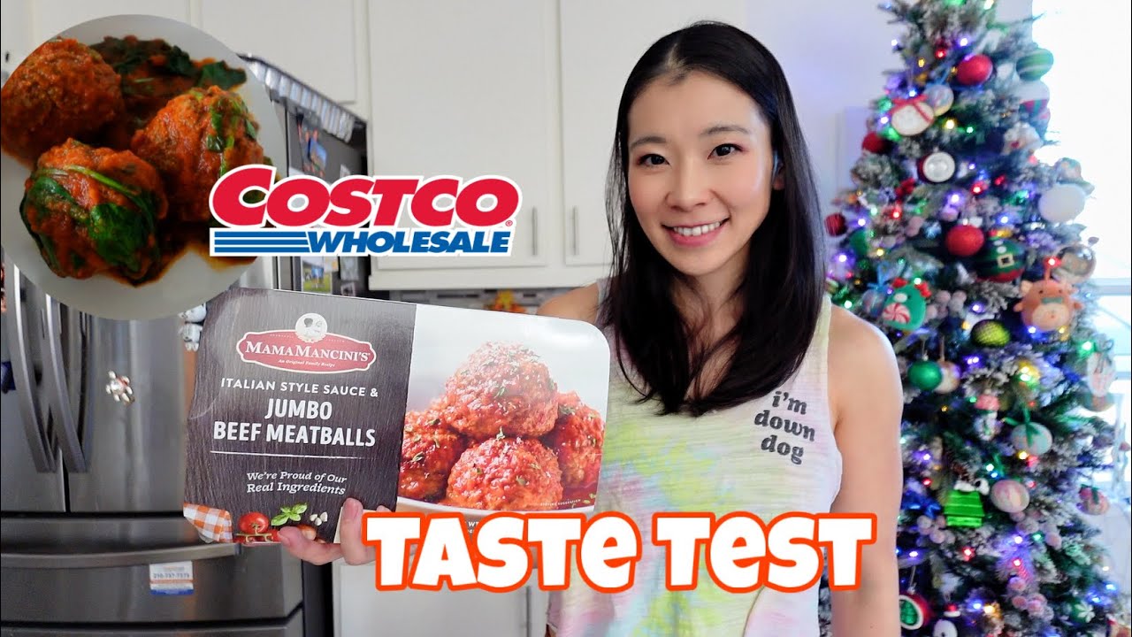 Costco Jumbo beef meatballs! mama mancini’s Jumbo Beef Meatballs in Italian Style Sauce Costco Jumbo beef meatballs! mama mancini's Jumbo Beef Meatballs in Italian Style Sauce