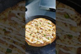 Homemade Pizza Better than Domino’s? #foodFoodPorn #ItalianCuisine #Satisfying #PizzaTime #viral