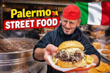 24H Of Italian Food in PALERMO, Sicily | Local Markets & Insane Street Food