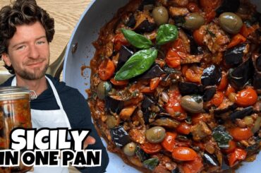 How to Cook Eggplant Caponata: Sicily in One Pan