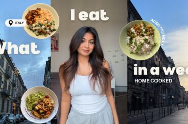 What I Eat in a Week Living Alone in Italy | (PCOS-Friendly)