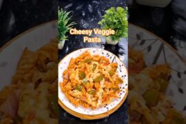Cheesy & Veggie Pasta Recipe #cheesypasta #cheesytomatopasta #shortsfeed #viralrecipe #Uma K Recipe