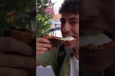 Besser als Pizza in Italien  #food #newyork #pizza #streetfood #shorts