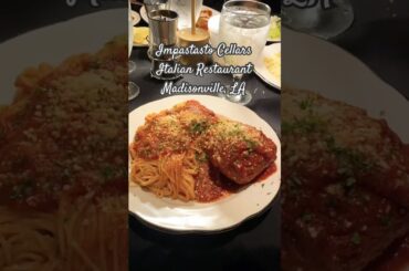 Impastato Cellars,Madisonville,LA. #italianfood #shorts #restaurant #impastatocellars #mandeville