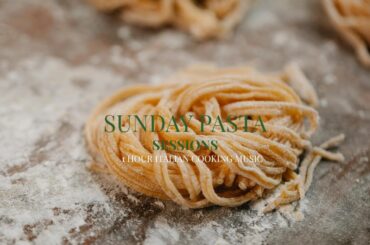 Sunday Pasta Sessions | 1 Hour Italian Cooking Music | Smooth Jazz & Acoustic