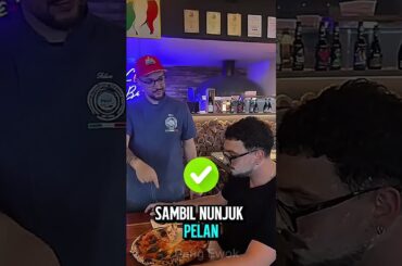 Kesalahan Fatal Saat Makan Pizza di Italia 😱