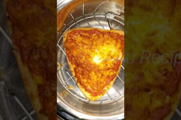 Air Fried Paratha Cheese Pizza / Quick Snack Pizza