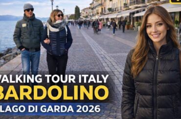 Walking in italy 🇮🇹 (2026) Bardolino lake Garda italy, #travelvlog #traveltips #europe