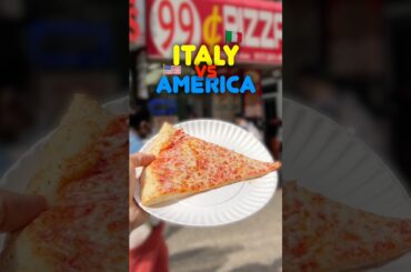 Pizza - Italy vs USA 🇺🇸 🇮🇹