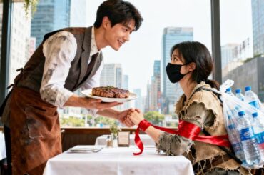 Beauty CEO posed as ugly beggar,rejected by 999 dates;only poor waiter accepted her,fate changed!