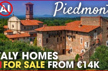 Northern Italy Homes in Piedmont From €13,900 | Italian Houses for Sale