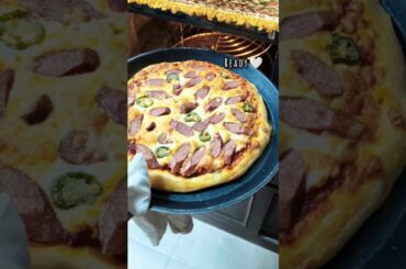 Pizza ||  Home made pizza || #food #trending