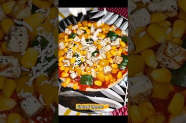 Pizza at Home 😍Cheesy, crispy & totally worth it 🤤 make pizza like this! 🔥