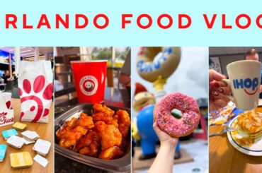 ORLANDO FOOD VLOG | Disney World & Universal Studios Eats + EPCOT Food & Wine Festival | IHOP