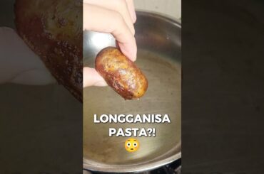 I Made Pasta Using Longganisa #localingredients