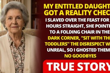 My Daughter Sat Me At The Kids' Table. She Instantly Regretted It