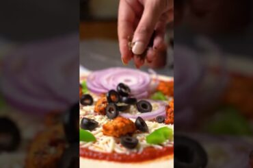 Tanduri Pizza By Ai Chef 🍕#pizza #cooking #recipe