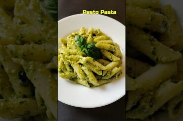 Classic Pesto Pasta Recipe🍝🌿| Basil Pesto Pasta #ytshorts #shorts #recipe