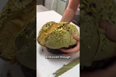 The King of Italian Christmas Breads 👑 #shorts #food #eating  #italy