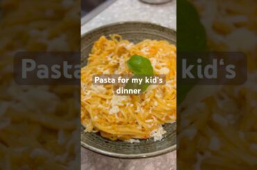 Kid‘s dinner | yummy pasta #shorts