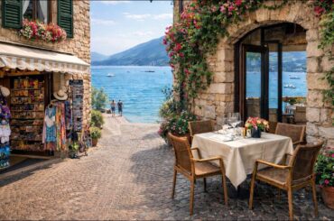 The Most Beautiful Small Towns in Italy on an Unreal Blue Lake!