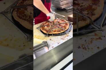 Meat lovers at Costco #wogboyeats #food #pizza #costcopizza #costcooffers #costcohaul #yummy