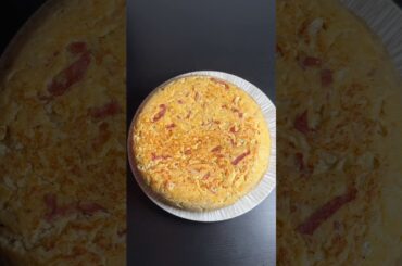 J’ai fait une Tortilla Espagnole au Chorizo à la p’tite 😎