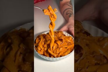 NEW RECIPE!! - Creamy Spicy Vodka-Style Pasta🍝 #recipe #noodles