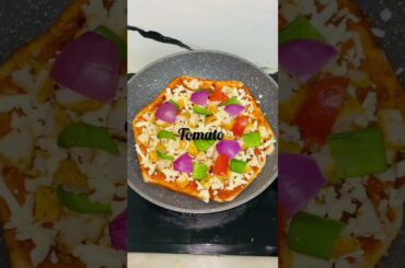 Easy bread pizza🍕😋|asidha#youtubefeed #shortsvideo