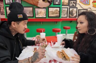 Chicago Luke's italian beef sandwich