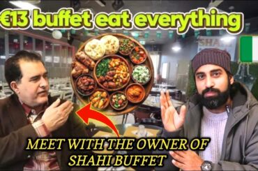 DELICIOUS Pakistani Food in Italy at Sasta Shahi Buffet @Lahoriaineurope