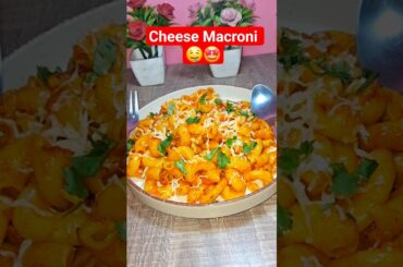 Cheese Macaroni Recipe| चीज़ वालीं मैकरोनी | #recipe #shorts#macaroni #shortsfeed #ytviral #ytshorts