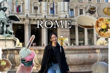 3 days in Rome Italy🇮🇹 eating good, iconic sights, first time in Europe