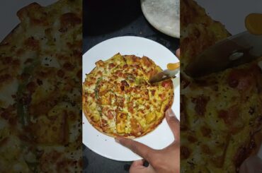 paneer pizza 🤤❤️#ytshorts #funny #food #cooking #comedy #cookingfood #viral #recipe