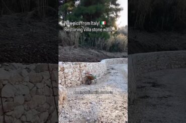 New pics from Italy restoring Italian Villa Stone Walls Cooking Italian With Joe ￼